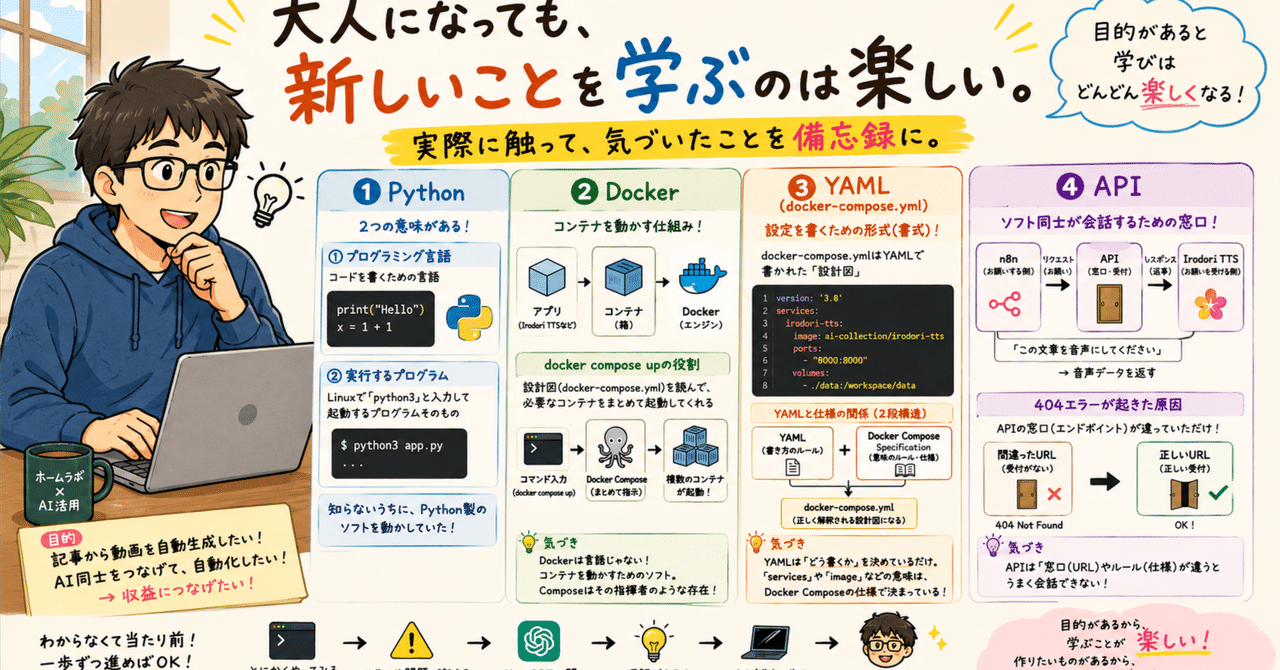 AIを学んで気づいた。「大人になってからの学び方」は理学療法士のものと同じだった。