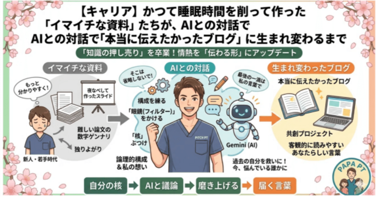 【キャリア×AI活用】医療職の発信活動が変わった｜3つのAI（ChatGPT・Gemini・Claude）使い分け術