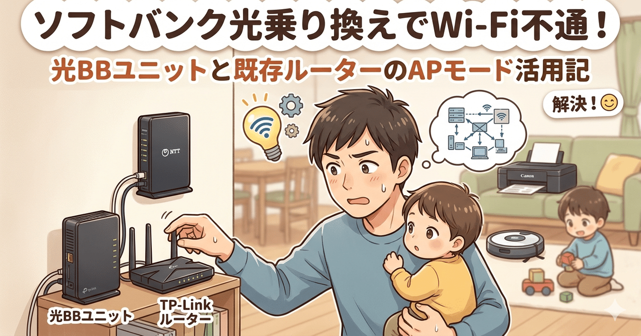 【生活発信】SB光への切り替えと、家族の日常を守るための戦い