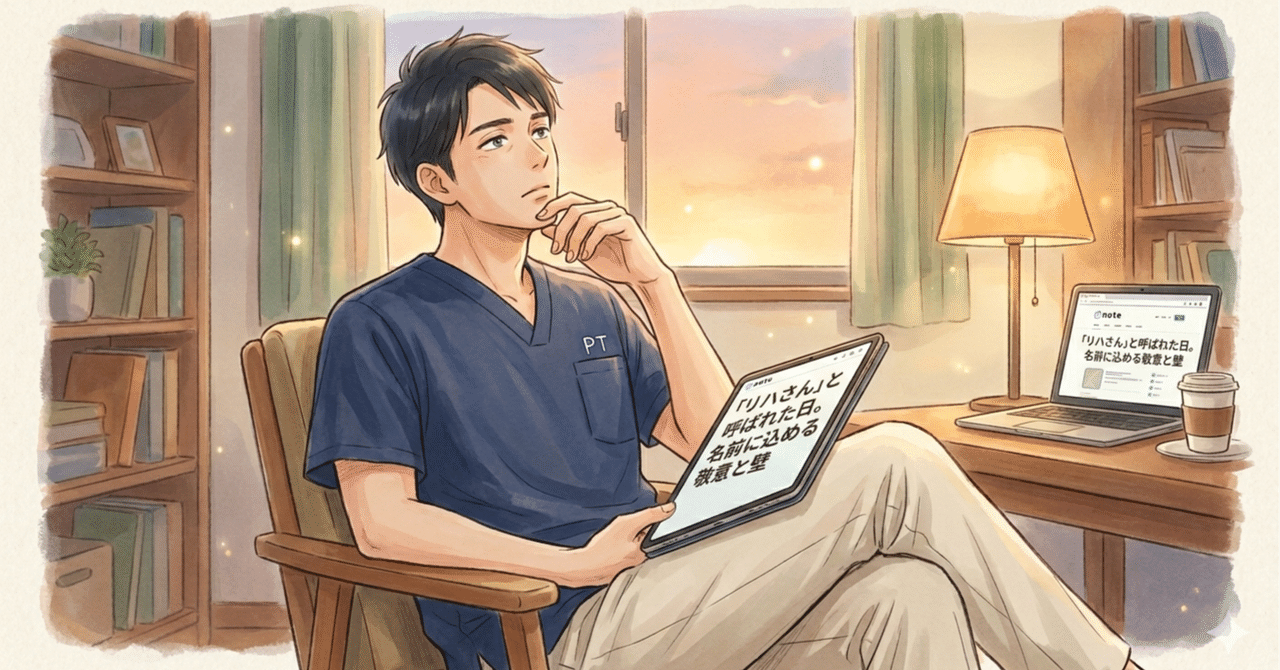 【臨床Tips】「リハさん」と呼ばれ、名前を覚える重要性を再認識した話