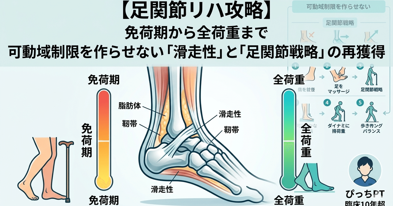 足関節の滑走性と足関節戦略の記事サムネイル