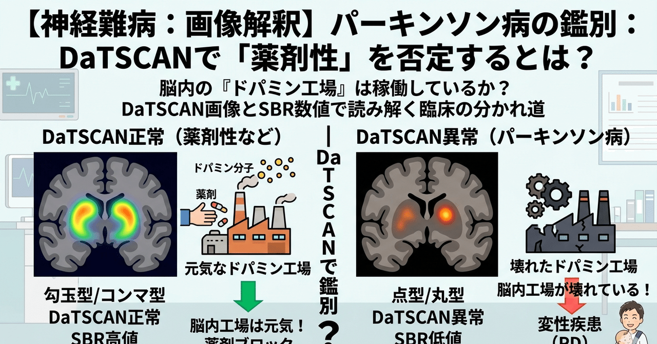 DaTSCANと薬剤性鑑別のサムネイル