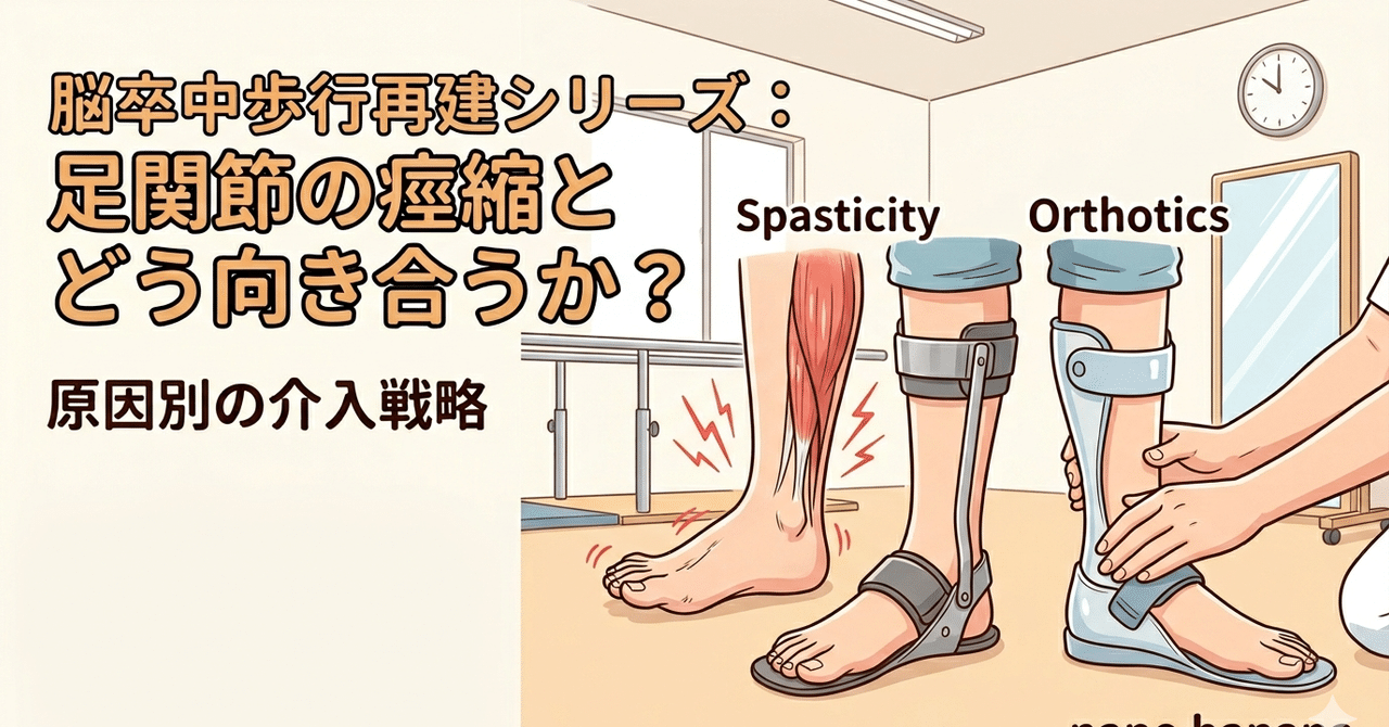 足の痙縮とAFOの記事サムネイル