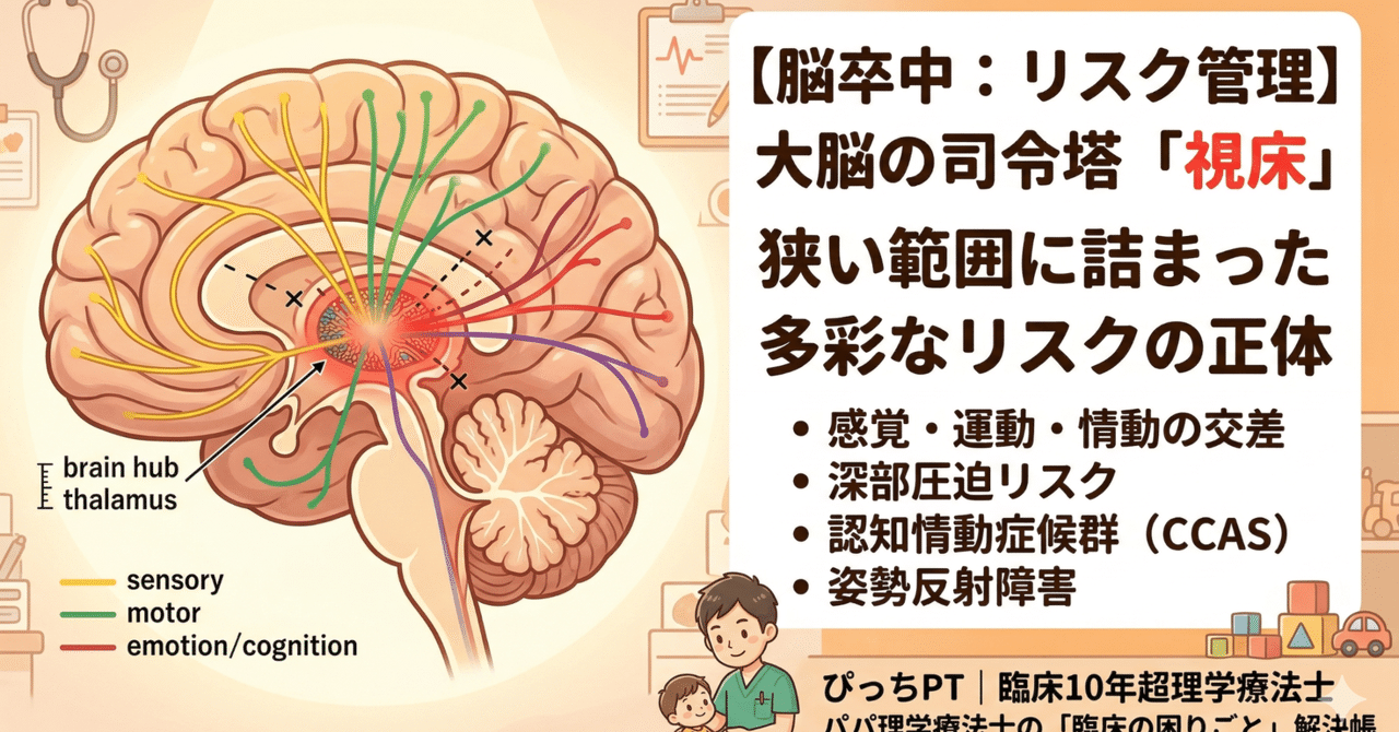 視床病変の運動・覚醒・認知症状