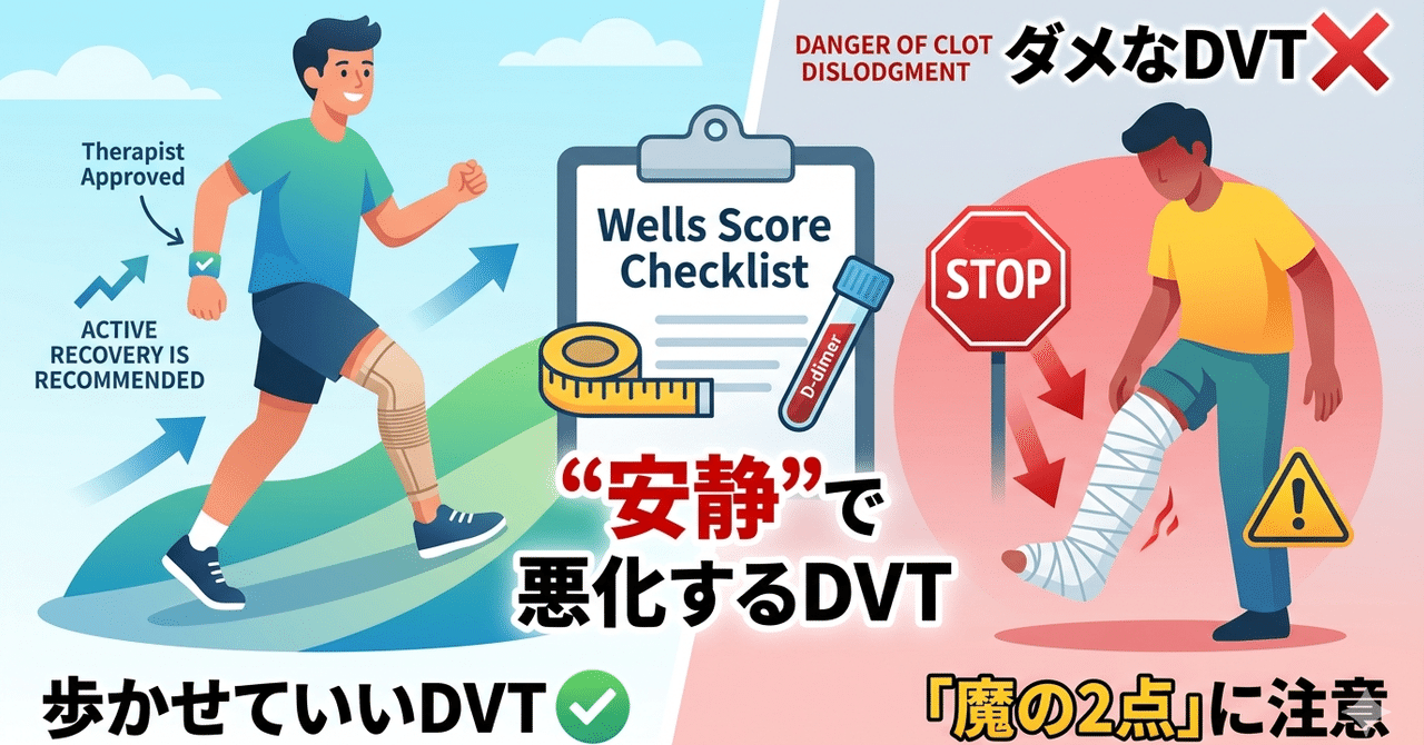 ⑦【リスク管理】DVTを歩かせるか:ガイドラインの方針が真逆になった！
