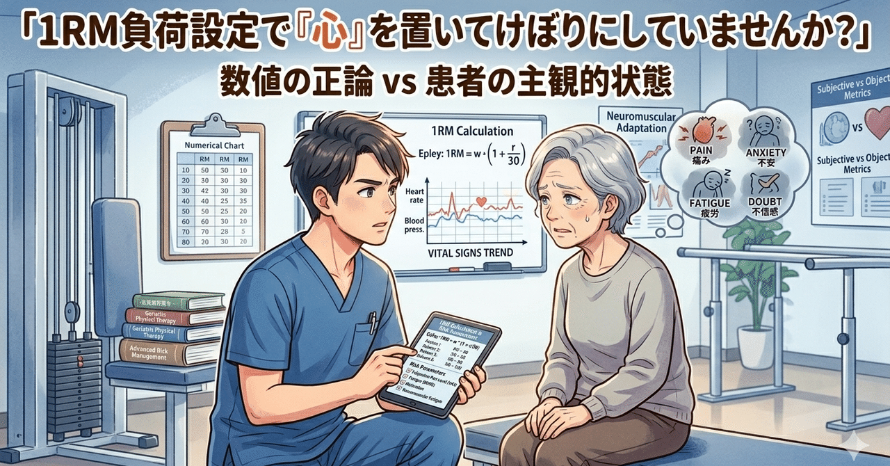 ①【リスク管理】負荷量をバイタルや1RMだけで決めちゃダメな理由
